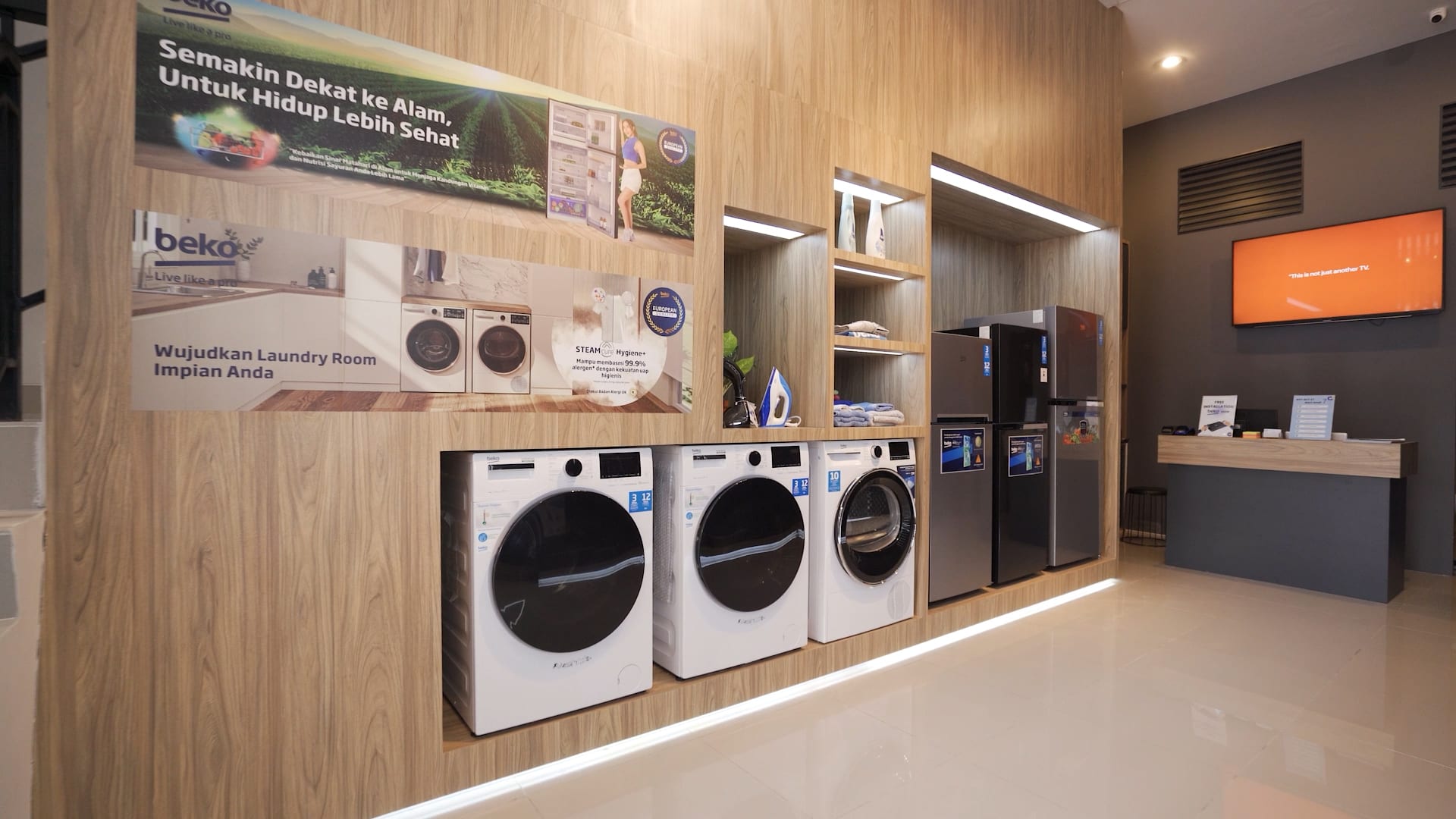 Beko PIK Store — Event production still 1 by Emerge Productions, Jakarta