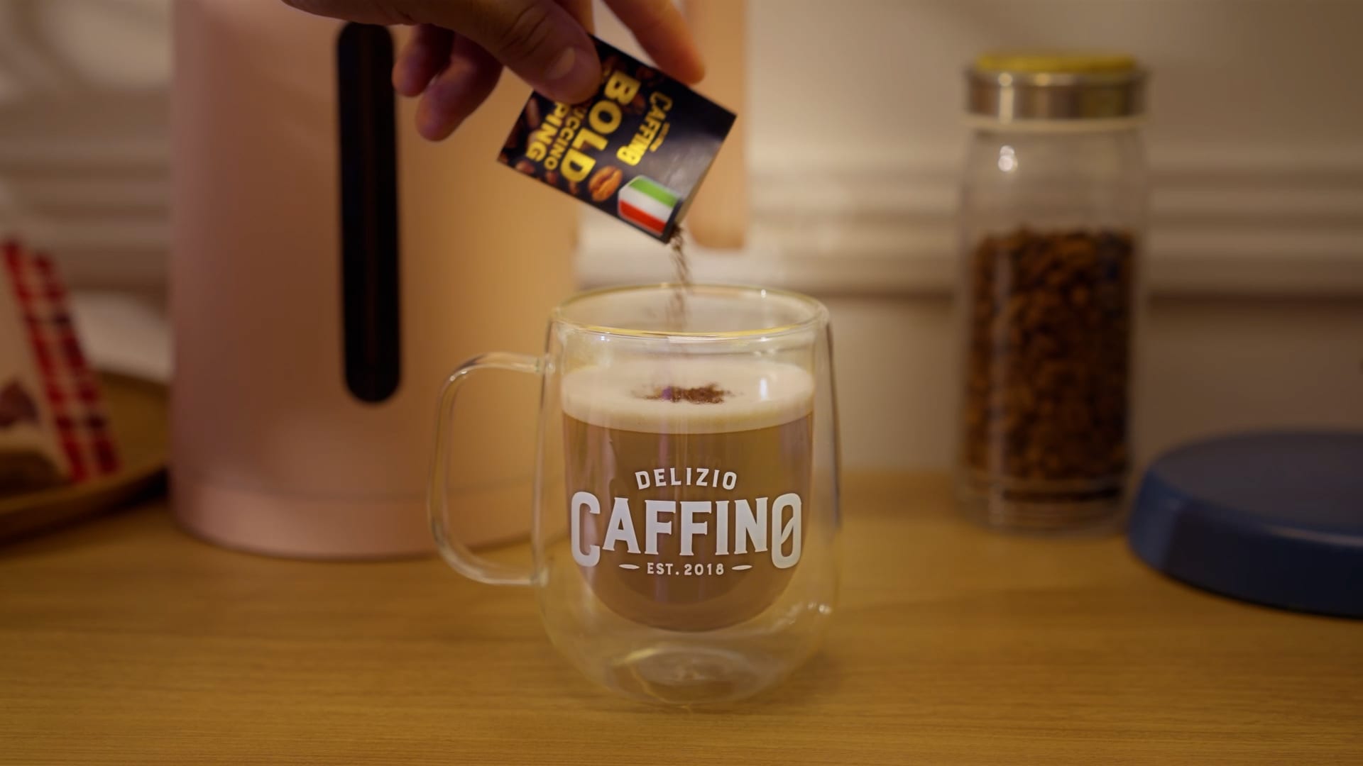 Caffino — Commercial production still 1 by Emerge Productions, Jakarta
