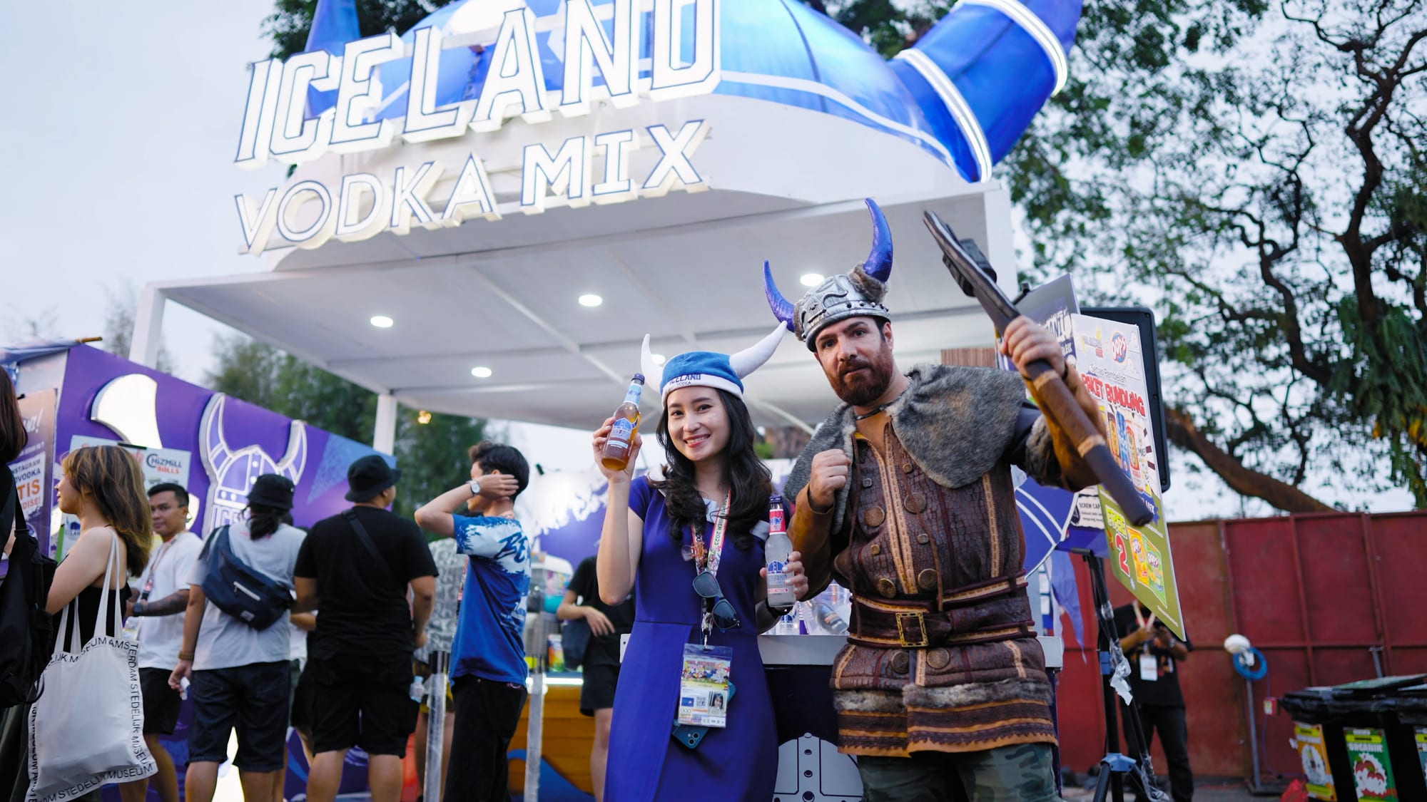 Iceland Vodka Mix Swarming — Event production still 3 by Emerge Productions, Jakarta