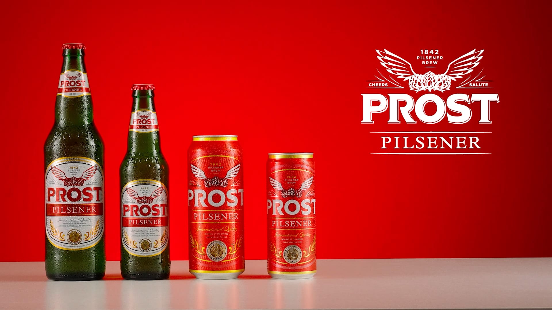 Prost Pilsner — Product Commercial production still 2 by Emerge Productions, Jakarta